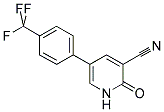 3-CYANO-5-[(TRIFLUOROMETHYL)PHENYL]-2(1H)-PYRIDONE Struktur