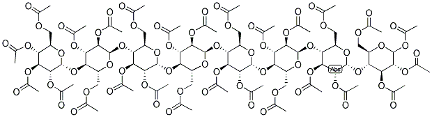 PERACETYL MALTOOCTAOSE Struktur