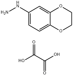 1-(2,3-DIHYDRO-1,4-BENZODIOXIN-6-YL)HYDRAZINE OXALATE Struktur