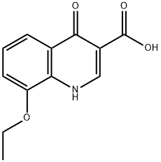 8-ETHOXY-4-OXO-1,4-DIHYDRO-QUINOLINE-3-CARBOXYLIC ACID Struktur