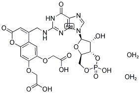 BCMCM-CAGED CGMP, DIHYDRATE Struktur