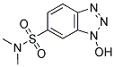 3-HYDROXY-3H-BENZOTRIAZOLE-5-SULFONIC ACID DIMETHYLAMIDE Struktur