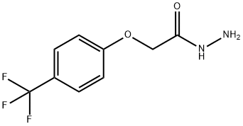 2-[4-(TRIFLUOROMETHYL)PHENOXY]ACETOHYDRAZIDE Struktur