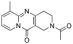 2-ACETYL-6-METHYL-1,2,3,4-TETRAHYDRO-11H-DIPYRIDO[1,2-A:4',3'-D]PYRIMIDIN-11-ONE Struktur