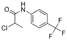 2-CHLORO-N-[4-(TRIFLUOROMETHYL)PHENYL]PROPANAMIDE Struktur