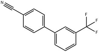 3'-(TRIFLUOROMETHYL)[1,1'-BIPHENYL]-4-CARBONITRILE Struktur