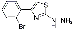 [4-(2-BROMO-PHENYL)-THIAZOL-2-YL]-HYDRAZINE Struktur