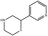 2-PYRIDIN-3-YL-THIOMORPHOLINE Struktur