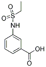 3-[(ETHYLSULFONYL)AMINO]BENZOIC ACID Struktur