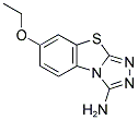 7-ETHOXY[1,2,4]TRIAZOLO[3,4-B][1,3]BENZOTHIAZOL-3-AMINE Struktur