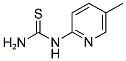 (5-METHYL-PYRIDIN-2-YL)-THIOUREA Struktur