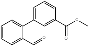 2'-FORMYL-BIPHENYL-3-CARBOXYLIC ACID METHYL ESTER Struktur