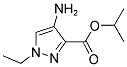 4-AMINO-1-ETHYL-1H-PYRAZOLE-3-CARBOXYLIC ACID ISOPROPYL ESTER Struktur