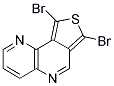 7,9-DIBROMOTHIENO[3,4-C][1,5]NAPHTHYRIDINE Struktur