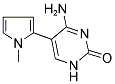 4-AMINO-5-(1-METHYL-1H-PYRROL-2-YL)-2(1H)-PYRIMIDINONE Struktur