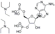 ADENOSINE-3',5'-BISPHOSPHATE TRIETHYLAMMONIUM SALT Struktur