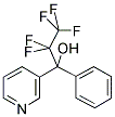 2,2,3,3,3-PENTAFLUORO-1-PHENYL-1-PYRIDIN-3-YL-PROPANOL Struktur