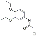 2-CHLORO-N-(3,4-DIETHOXYPHENYL)ACETAMIDE Struktur