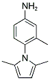 4-(2,5-DIMETHYL-PYRROL-1-YL)-3-METHYL-PHENYLAMINE Struktur