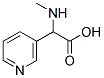 METHYLAMINO-PYRIDIN-3-YL-ACETIC ACID Struktur