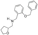 N-(2-(BENZYLOXY)BENZYL)-N-(TETRAHYDROFURAN-2-YLMETHYL)AMINE Struktur