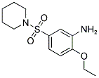 2-ETHOXY-5-(PIPERIDIN-1-YLSULFONYL)ANILINE Struktur