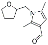 2,5-DIMETHYL-1-(TETRAHYDRO-FURAN-2-YLMETHYL)-1H-PYRROLE-3-CARBALDEHYDE Struktur