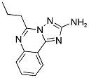 5-PROPYL-[1,2,4]TRIAZOLO[1,5-C]QUINAZOLIN-2-YLAMINE Struktur