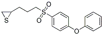 3-(4-PHENOXYPHENYLSULFONYL)PROPYLTHIIRANE Struktur