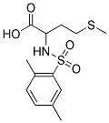 2-[[(2,5-DIMETHYLPHENYL)SULFONYL]AMINO]-4-(METHYLTHIO)BUTANOIC ACID Struktur