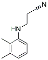 3-[(2,3-DIMETHYLPHENYL)AMINO]PROPANENITRILE Struktur