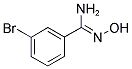 3-BROMO-N'-HYDROXYBENZENECARBOXIMIDAMIDE Struktur