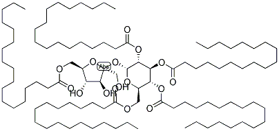 SUCROSE PENTASTEARATE Struktur