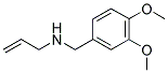 ALLYL-(3,4-DIMETHOXY-BENZYL)-AMINE Struktur