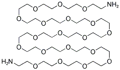 ALPHA,OMEGA-BIS-AMINO 20(ETHYLENE GLYCOL) Struktur