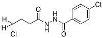 4-CHLORO-N'-(4-CHLOROBUTANOYL)BENZOHYDRAZIDE Struktur