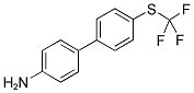 4'-[(TRIFLUOROMETHYL)THIO]-1,1'-BIPHENYL-4-AMINE Struktur