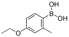 4-ETHOXY-2-METHYLPHENYLBORONIC ACID Struktur