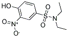 N,N-DIETHYL-4-HYDROXY-3-NITRO-BENZENESULFONAMIDE Struktur