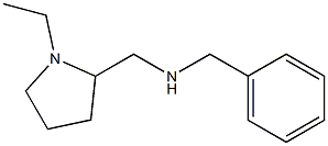 BENZYL-(1-ETHYL-PYRROLIDIN-2-YLMETHYL)-AMINE Struktur