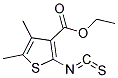 ETHYL 2-ISOTHIOCYANATO-4,5-DIMETHYLTHIOPHENE-3-CARBOXYLATE Struktur