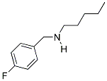 N-(4-FLUOROBENZYL)-N-PENTYLAMINE Struktur