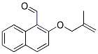 2-[(2-METHYLPROP-2-ENYL)OXY]-1-NAPHTHALDEHYDE Struktur