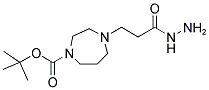 4-(2-HYDRAZINOCARBONYL-ETHYL)-[1,4]DIAZEPANE-1-CARBOXYLIC ACID TERT-BUTYL ESTER Struktur