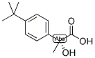 (R)-2-HYDROXY-2-METHYL(4-TERT-BUTYLBENZENE)ACETIC ACID Struktur