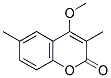 3,6-DIMETHYL-4-METHOXYCOUMARIN Struktur