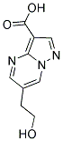 6-(2-HYDROXY-ETHYL)-PYRAZOLO[1,5-A]PYRIMIDINE-3-CARBOXYLIC ACID Struktur