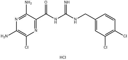 3',4'-DICHLOROBENZAMIL HYDROCHLORIDE Struktur