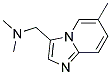 N,N-DIMETHYL(6-METHYLIMIDAZO[1,2-A]PYRIDIN-3-YL)METHANAMINE Struktur