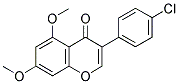 4'-CHLORO-5,7-DIMETHOXYISOFLAVONE Struktur